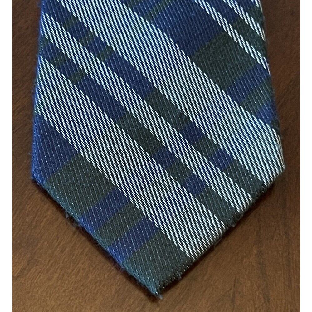 Brent Morgan Green Blue 50% Wool 40% Silk 10% Acrylic Made In China